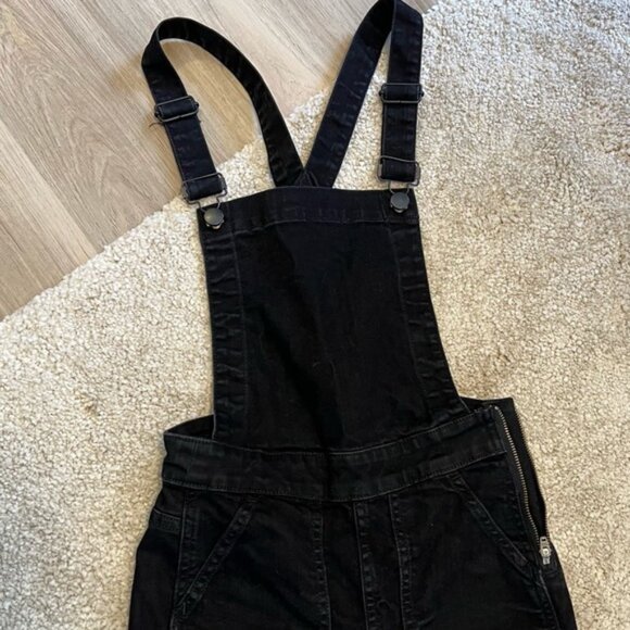 Madewell Skinny Denim Overalls - Picture 3 of 11